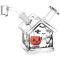 Halloween House Glass Dab Rig - 4.5"