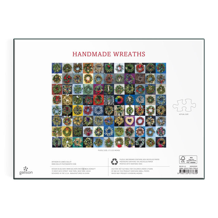 Handmade Wreaths 1000 Piece Puzzle 1000 Piece Puzzles James Ogilvy