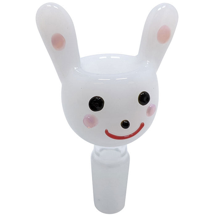 Happy Bunny Bong Bowl - 14mm Male
