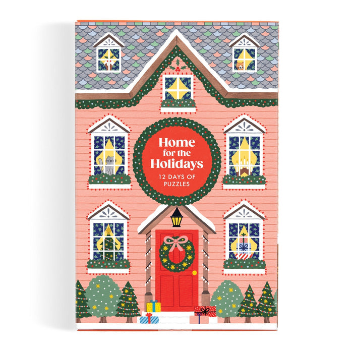 Home for the Holidays 500 Piece Advent Puzzle Calendar Jigsaw Puzzle Holly Maguire
