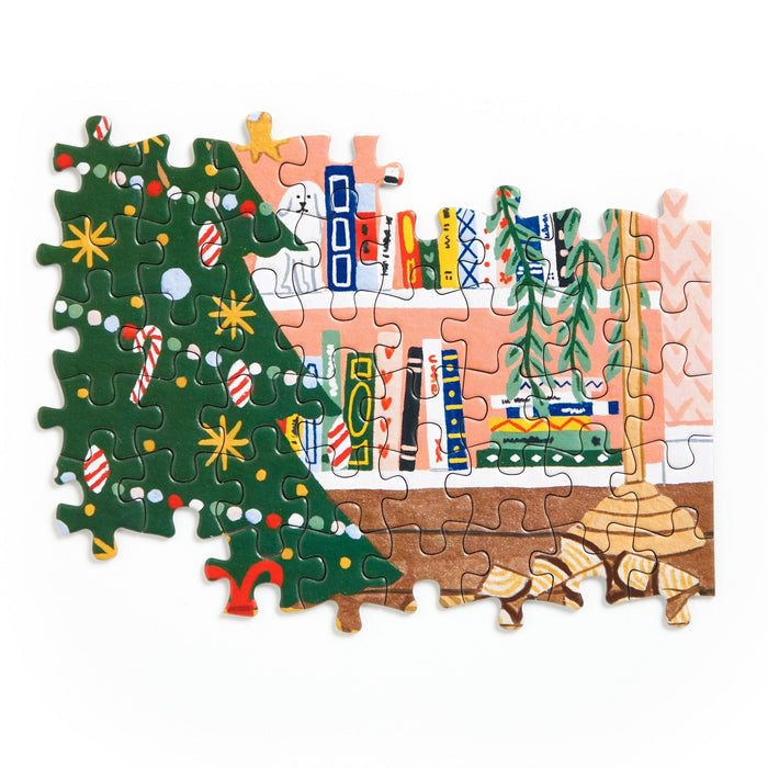 Home for the Holidays 500 Piece Advent Puzzle Calendar Jigsaw Puzzle Holly Maguire