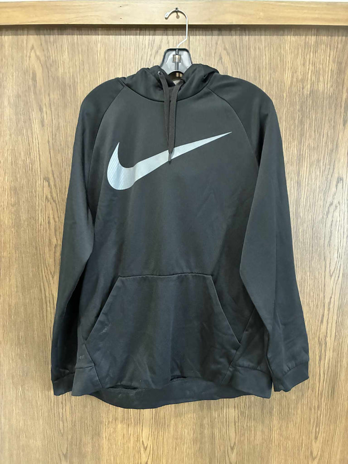 Nike Hooded Big Logo Sweatshirt Size Large EUC