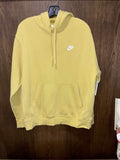 Nike Hooded Sweatshirt, Yellow ~ Size Large
