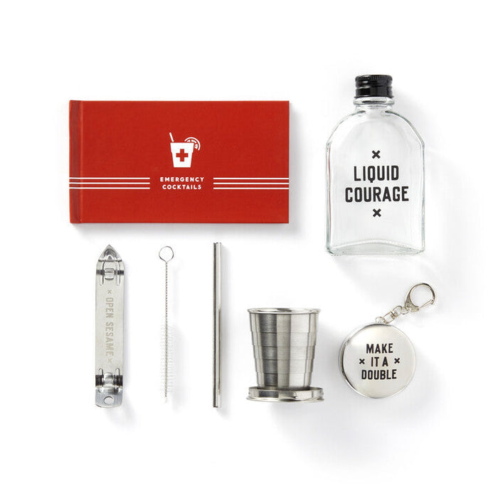 In The Event Of Sobriety Emergency Drinking Kit Brass Monkey