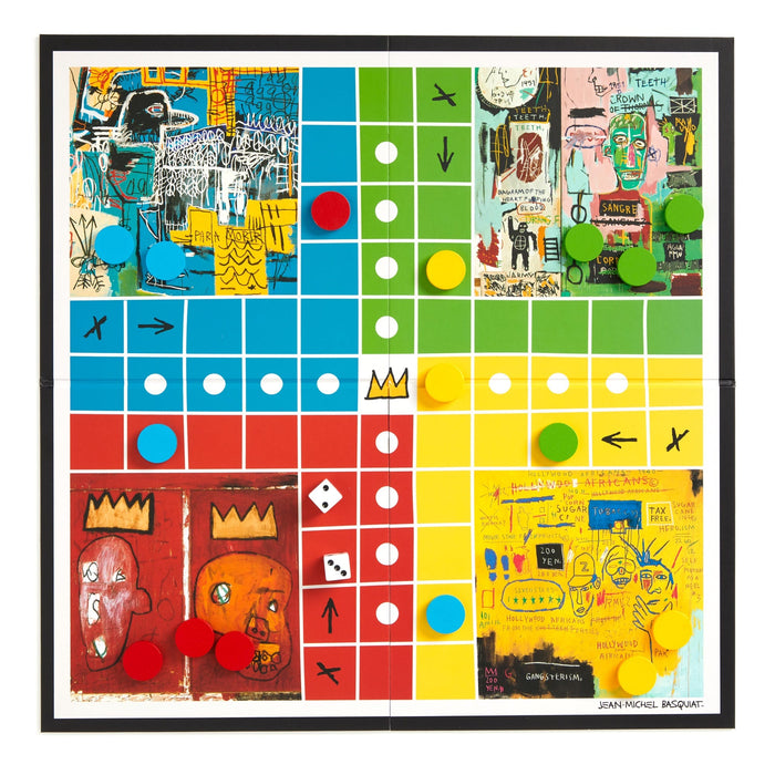 Jean-Michel Basquiat Ludo Classic Board Game Board Games Jean-Michel Basquiat