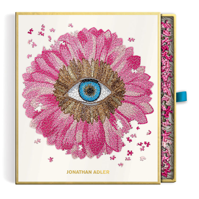 Jonathan Adler Petals 750 Piece Shaped Puzzle Galison