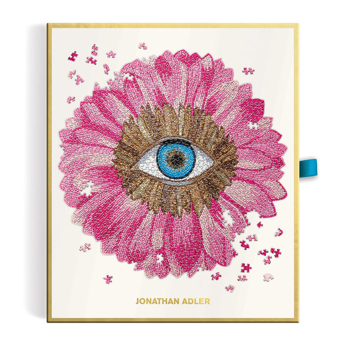 Jonathan Adler Petals 750 Piece Shaped Puzzle Galison