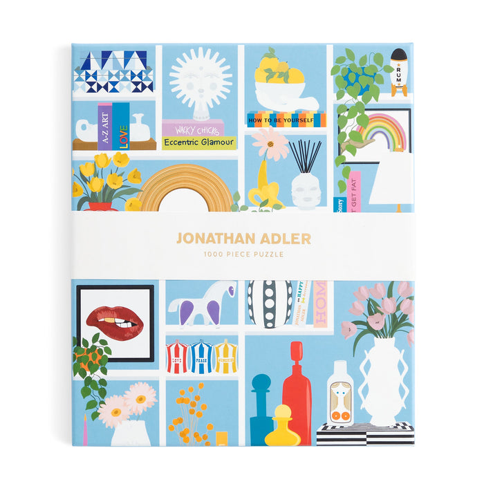 Jonathan Adler Shelfie 1000 Piece Puzzle Puzzles Jonathan Adler