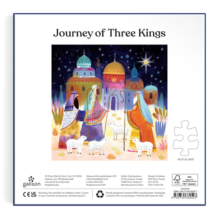 Journey Of Three Kings 500 Piece Puzzle Jigsaw Puzzle Ag Jatkowska