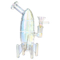 Journey To The Stars Electroplated Glass Bong - 7 IN