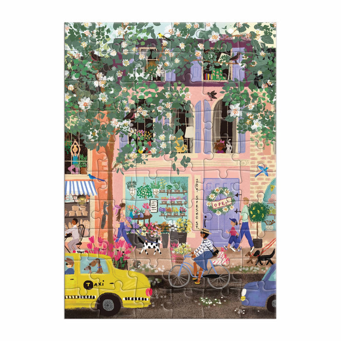 Joy Laforme Spring Street Greeting Card Puzzle Joy Laforme