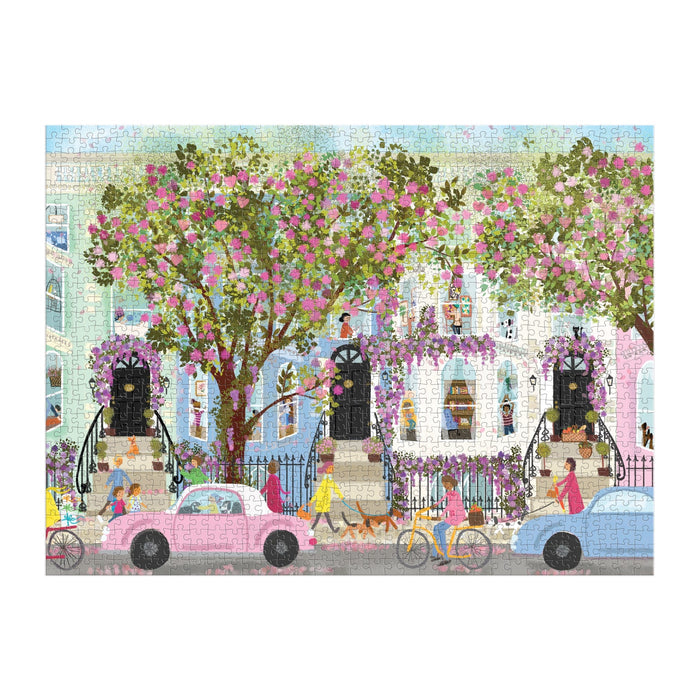 Joy Laforme Spring Terrace 1000 Piece Puzzle 1000 Piece Puzzles Joy Laforme