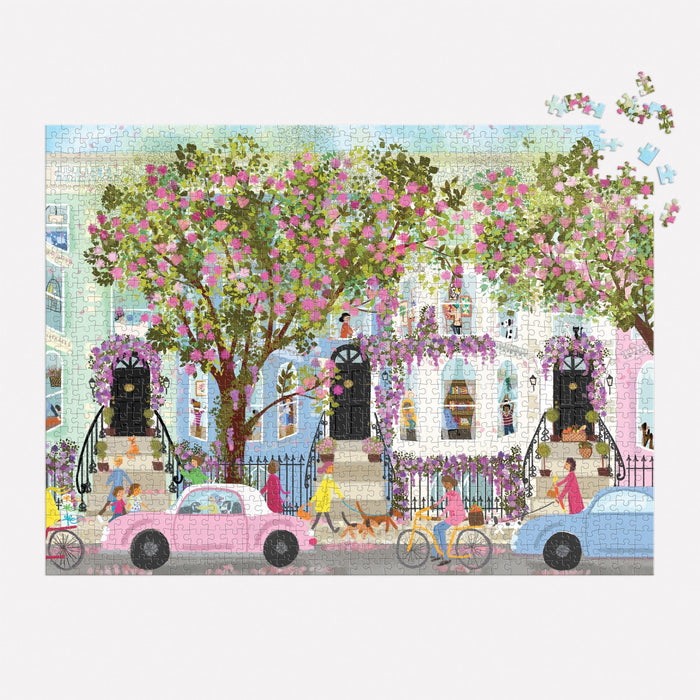 Joy Laforme Spring Terrace 1000 Piece Puzzle 1000 Piece Puzzles Joy Laforme