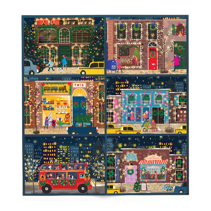 Joy Laforme Winter Lights 12 Days of Puzzles Holiday Countdown Advent Calendars Joy Laforme