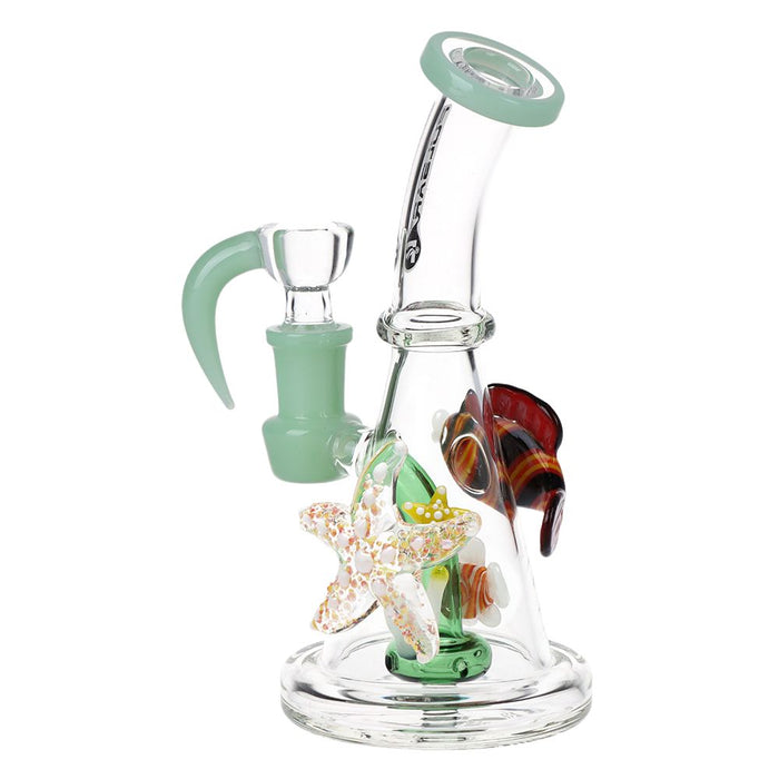 Just Keep Swimming Glass Bong - 6.5"