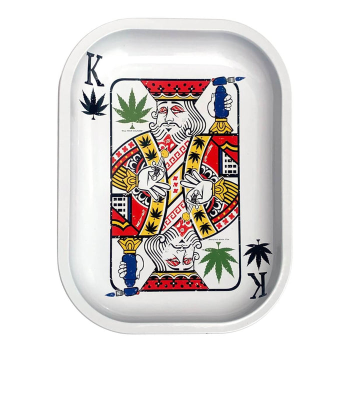 KING OF DABS Metal Tray KillYourCulture