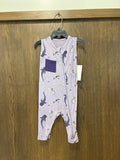 Kyte Baby Taro Shark Sleeveless Romper 3T