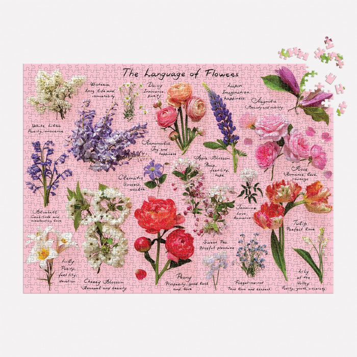 Language of Flowers 1000 Piece Puzzle 1000 Piece Puzzles Katya Maschenko