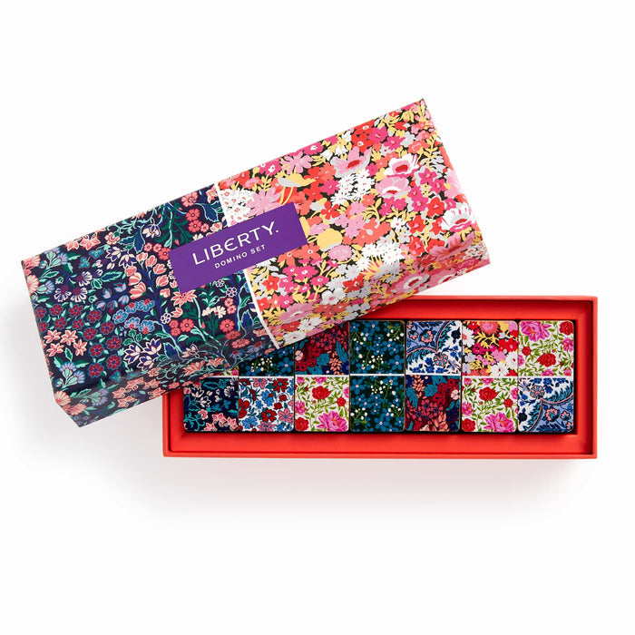 Liberty Floral Wood Domino Set Liberty London