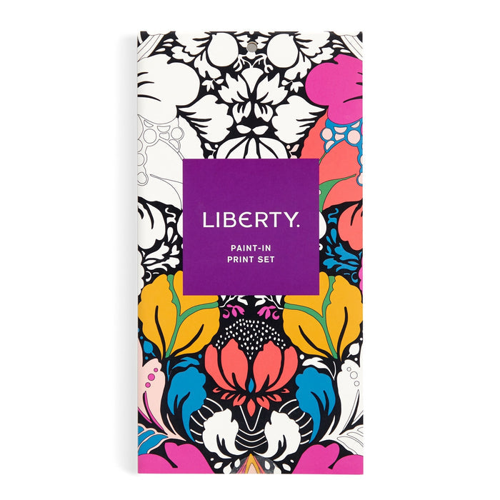 Liberty Paint-In Print Set Coloring & Activity Books Liberty London