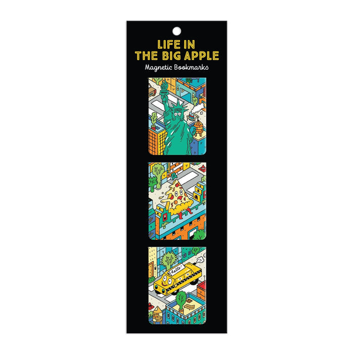Life In The Big Apple Magnetic Bookmarks Bookmarks Hyesu Lee