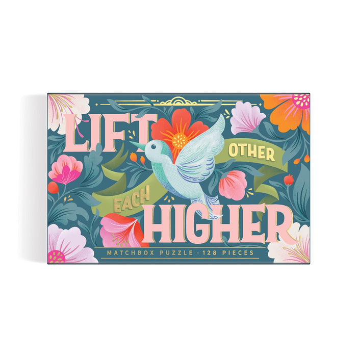 Lift Each Other Higher 128 Piece Matchbox Puzzle Galison