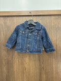 Little girls baby gap denim jacket size 18-24 months