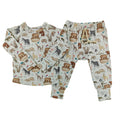 Little One Shop Co Noah's Ark 2pc Lounge Set Size 2T NWT