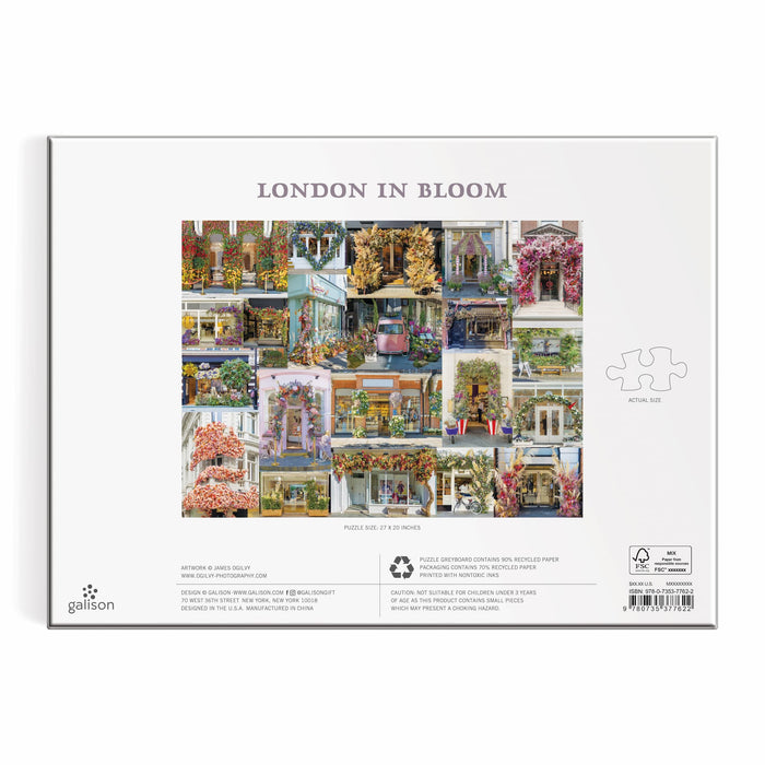 London in Bloom 1000 Piece Puzzle James Ogilvy