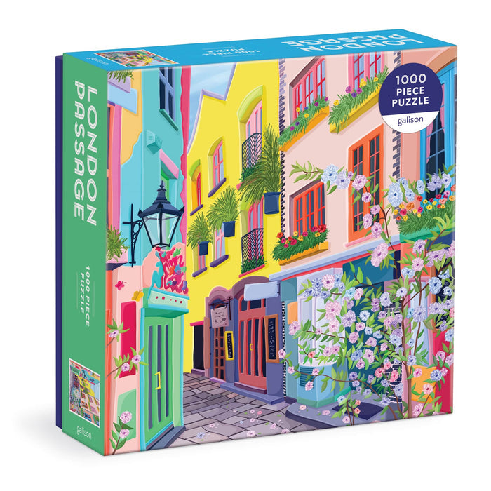 London Passage 1000 Piece Puzzle in Square Box Isabella Fay Menendez