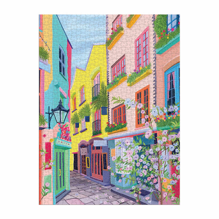 London Passage 1000 Piece Puzzle in Square Box Isabella Fay Menendez