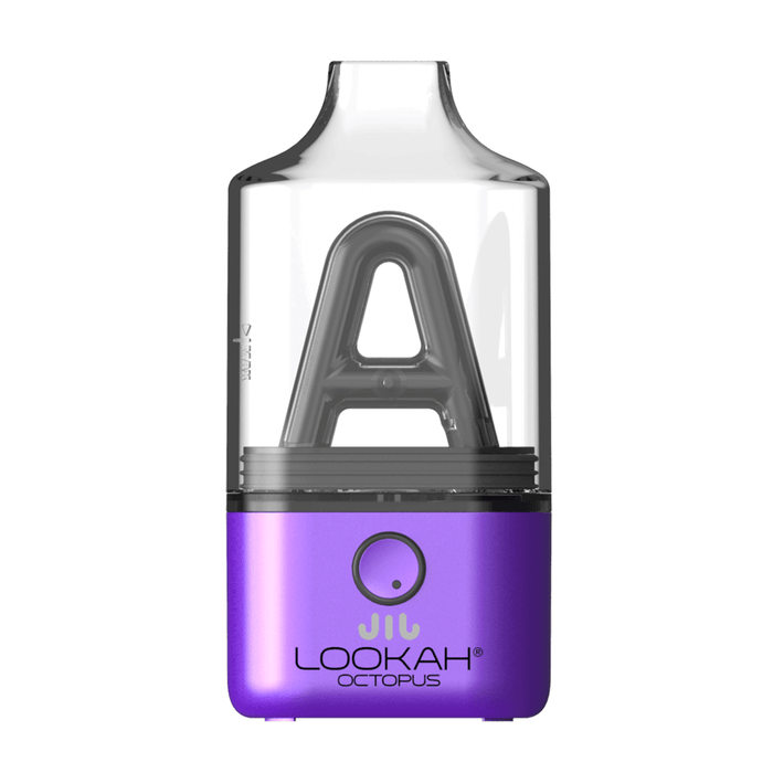 Purple Lookah Octopus electric rig  on a white background