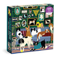 Lounge Dogs 500 Piece Puzzle 500 Piece Puzzles Anne Bentley