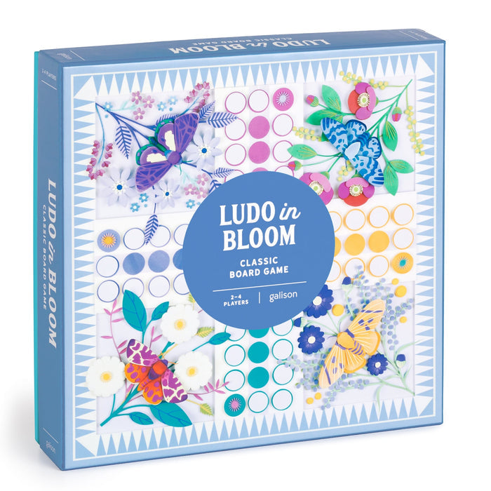 Ludo In Bloom Classic Board Game Set Board Games Diana Beltrán Herrera