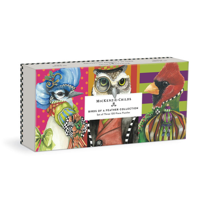 MacKenzie-Childs Birds of a Feather Collection Puzzle Set Galison