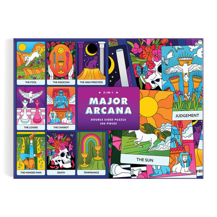 Major Arcana 500 Piece Double Sided Puzzle Puzzles Michelle Berlin