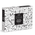 Maptote USA Color-In 1000 Piece Puzzle Galison