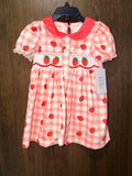 Marie Nicole Girls Strawberry Dress 18-24mos