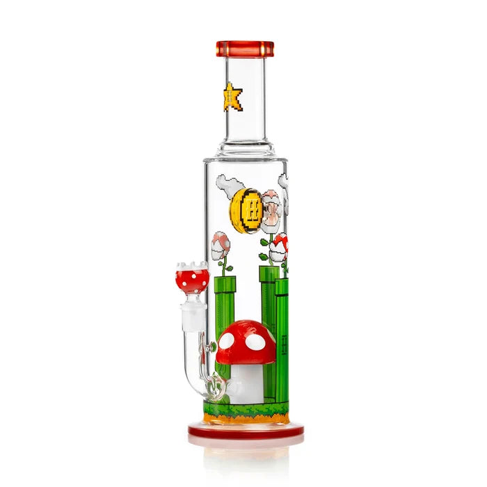 Mario Gaming Glass Bong