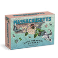 Massachusetts Mini Shaped Puzzle Galison
