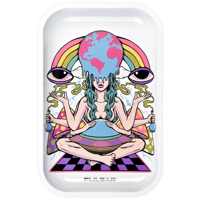 “Meditation” GLOW Rolling Tray Pulsar
