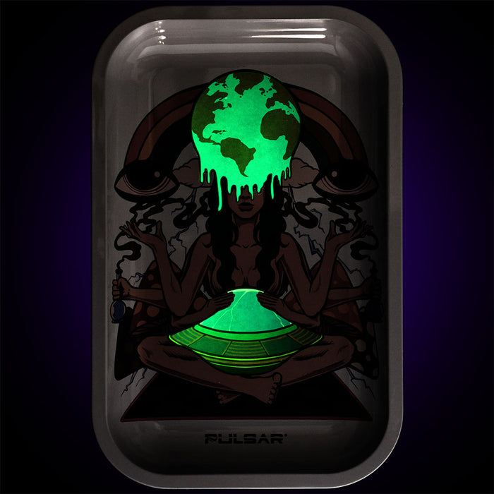 “Meditation” GLOW Rolling Tray Pulsar