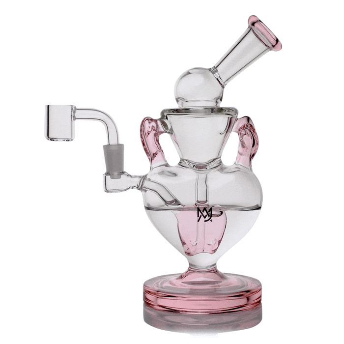 Melting Hearts Mini Dab Rig Valentine's Day