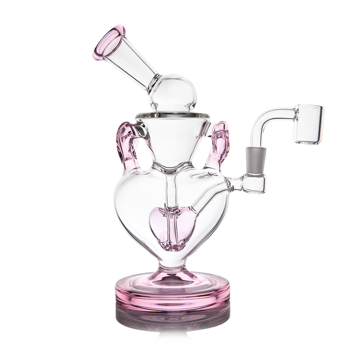 Melting Hearts Mini Dab Rig Valentine's Day
