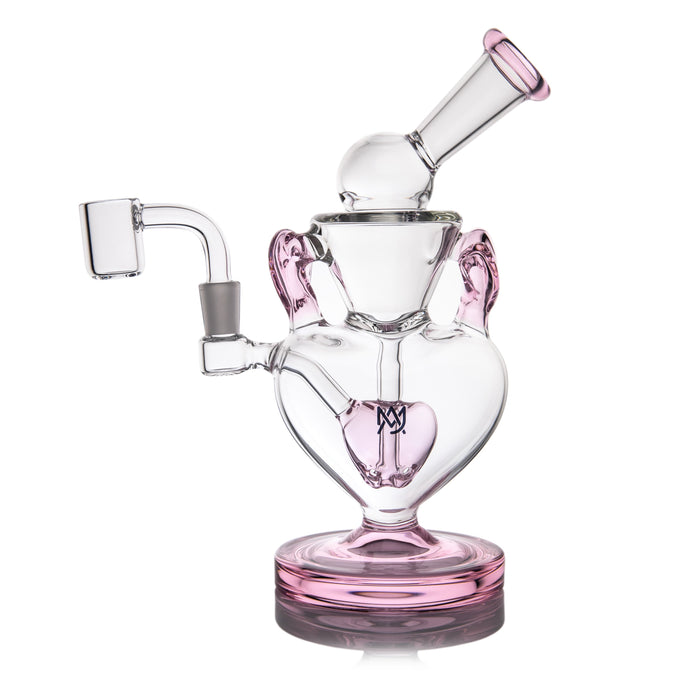 Melting Hearts Mini Dab Rig Valentine's Day