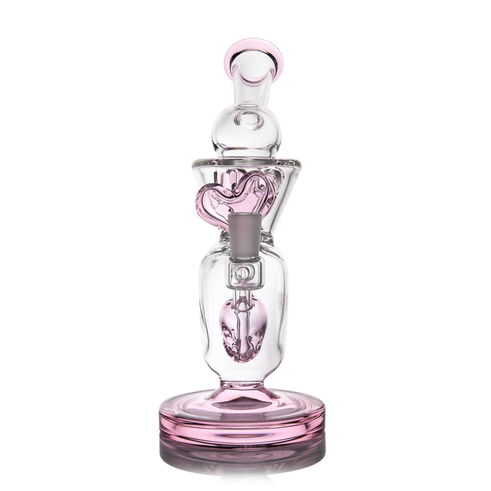 Melting Hearts Mini Dab Rig Valentine's Day