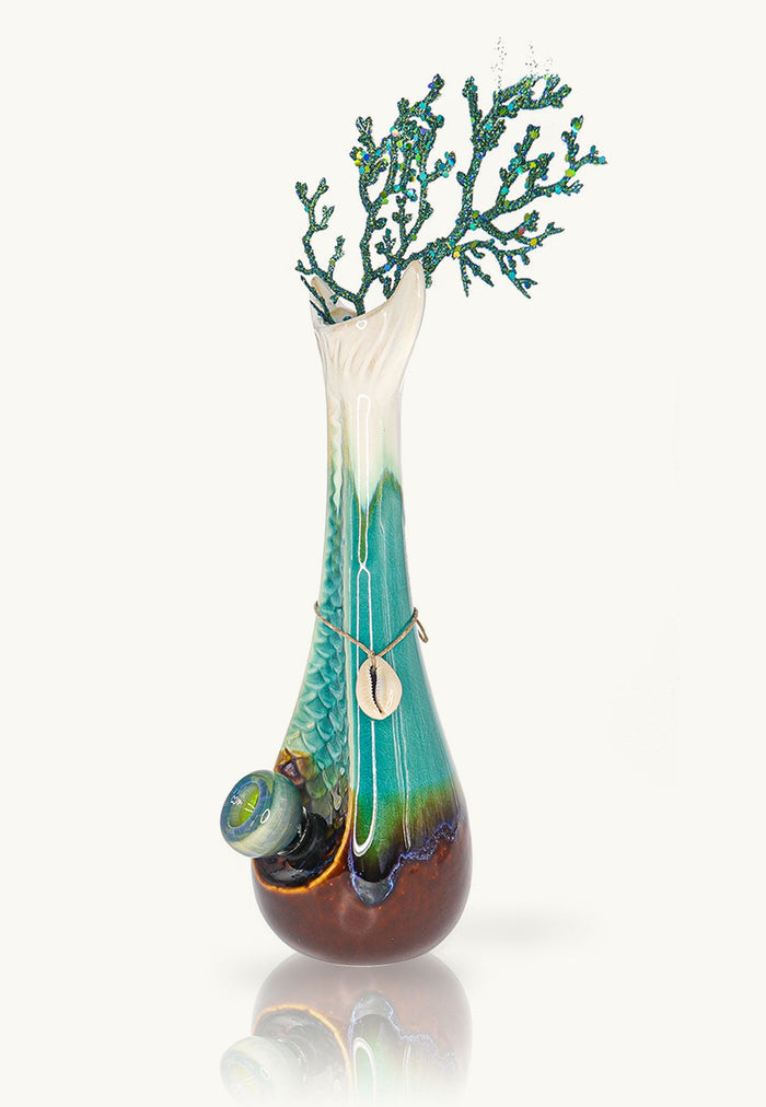 Mermaid Water Pipe - My Bud Vase My Bud Vase