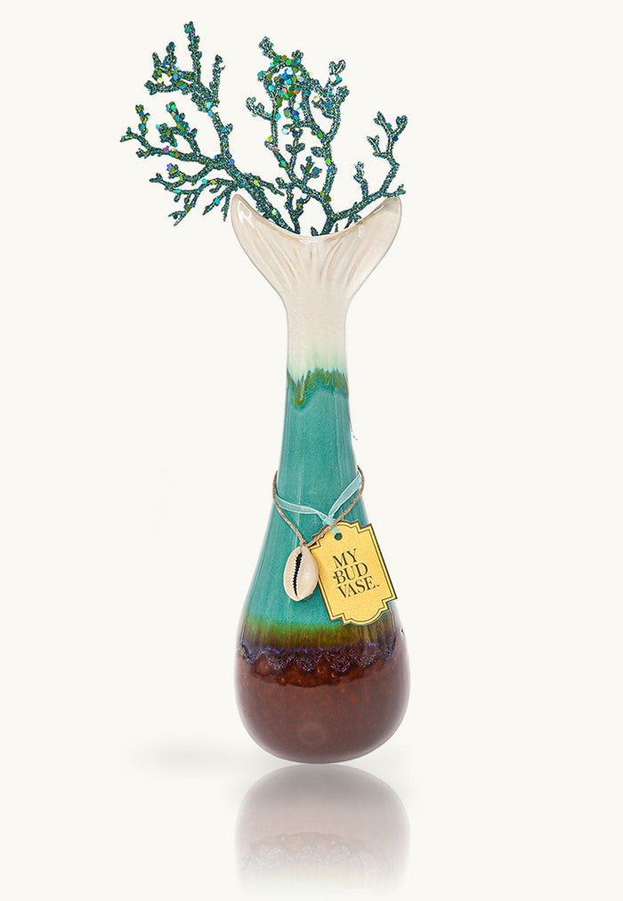 Mermaid Water Pipe - My Bud Vase My Bud Vase