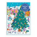 Merry & Bright Greeting Card Puzzle Jigsaw Puzzle Louise Cunningham Starling