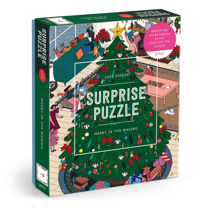 Merry In The Making 1000 Piece Surprise Puzzle Jigsaw Puzzle Hye Jin Chung